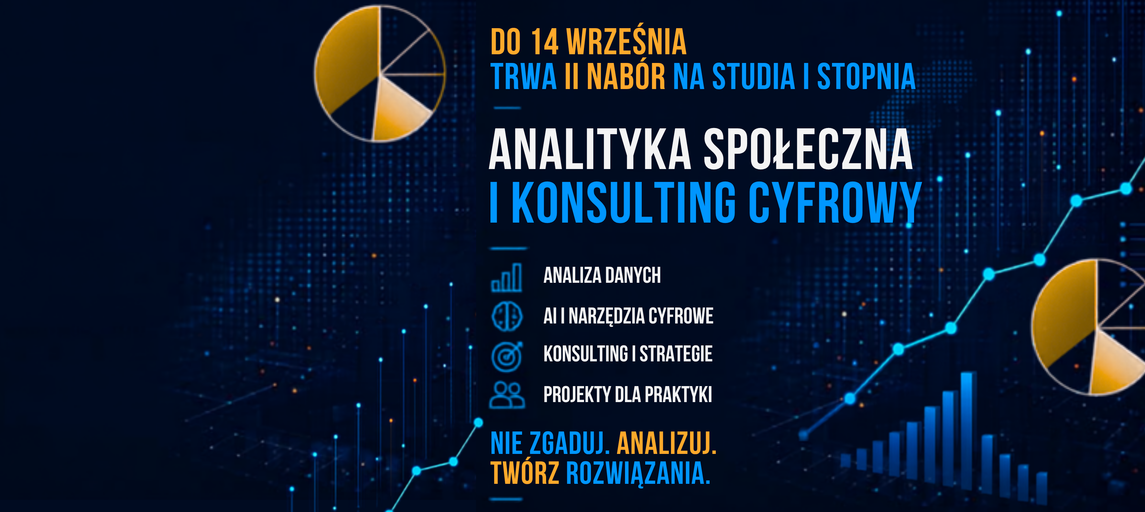 Studiuj analitykę społeczną i konsulting cyfrowy!