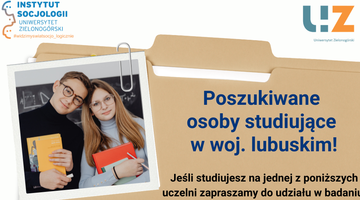 Studenci i studentki poszukiwane!