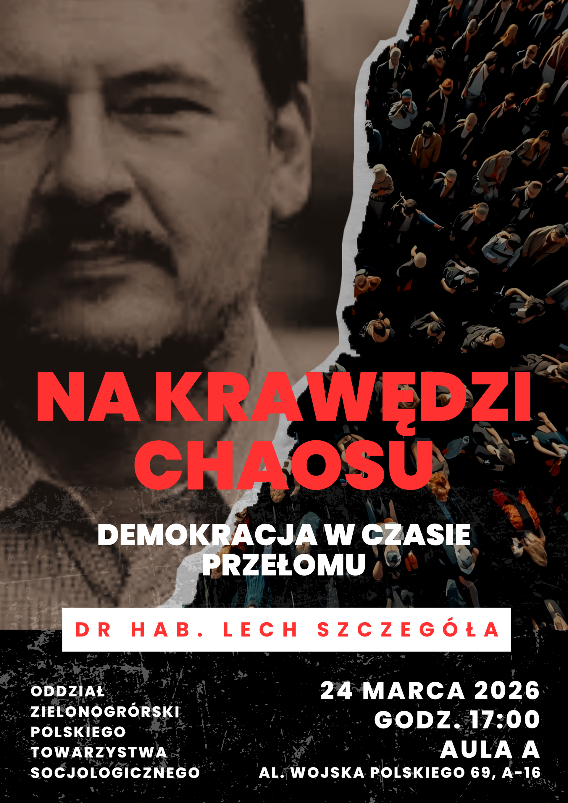 Zapraszamy na wykład dr. hab. Lecha Szczegóły, prof. UZ